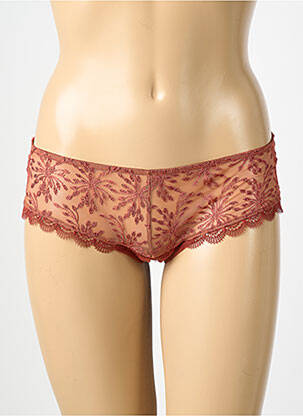 Shorty légère et transparente marron ANTIGEL femme