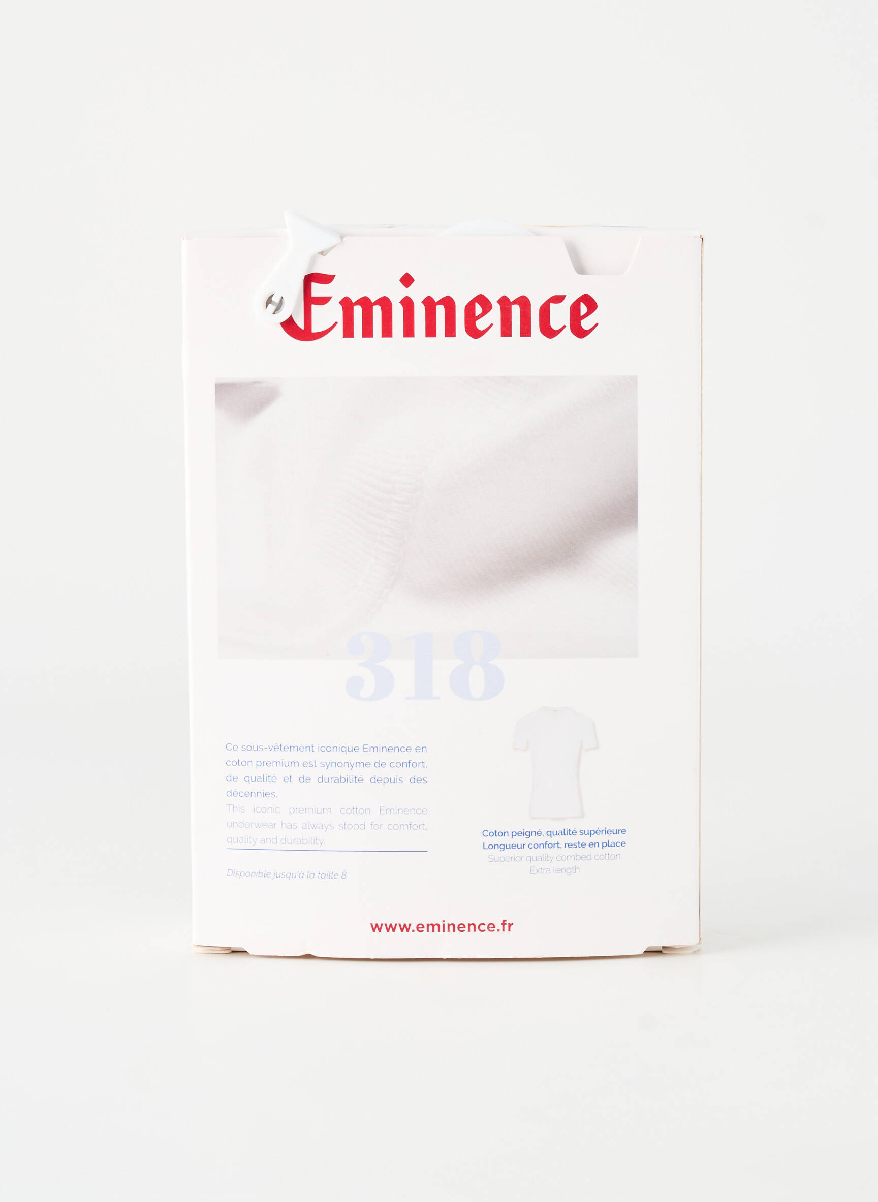 T-shirt coupe cintrée manches courtes noir EMINENCE homme
