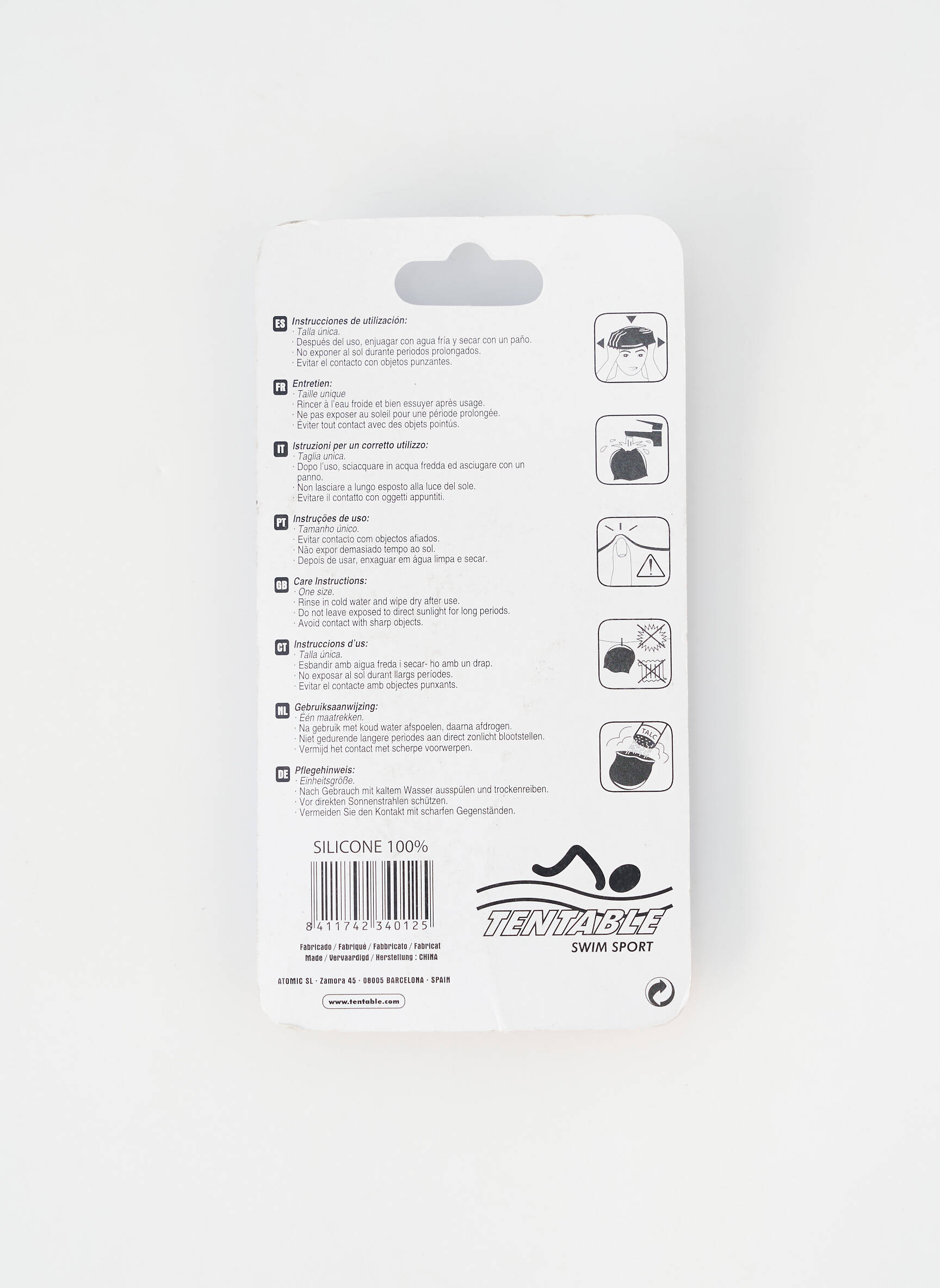 Accessoire divers bleu TENTABLE unisexe