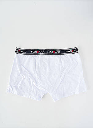 Boxer stretch blanc MASSANA homme