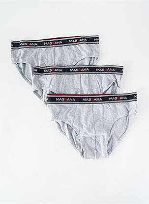 Slip stretch gris MASSANA homme