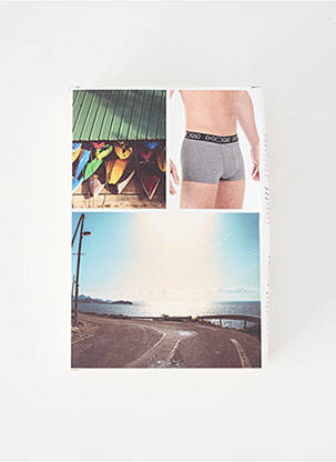 Boxer stretch noir HOM homme