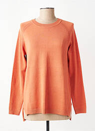 Pull coupe cintrée manches longues orange WNT COLLECTION femme