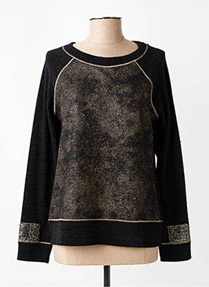 Pull stretch manches longues gris ANDAMIO femme