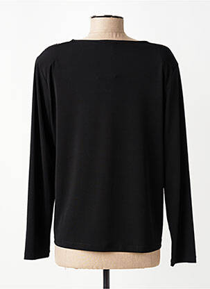 Top stretch manches longues noir GENUINE femme