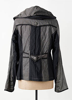 Veste casual poches noir EASY COMFORT femme