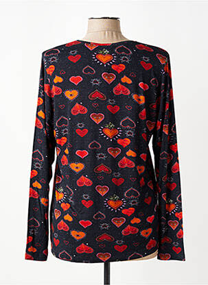 T-shirt manches longues manches longues noir AGATHE & LOUISE femme