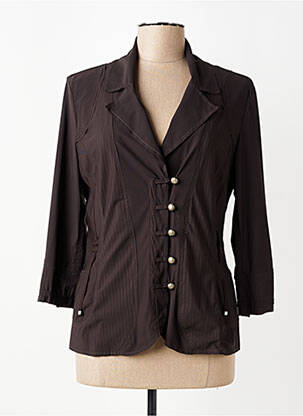 Blazer poches marron FRED SABATIER femme