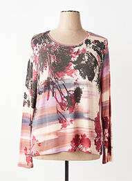 T-shirt manches longues manches longues rose DIANE LAURY femme