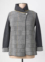 Veste casual coupe droite gris GUY DUBOUIS femme