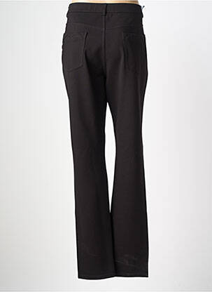 Pantalon droit stretch taille normale noir LCDN femme