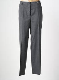 Pantalon droit stretch taille normale gris TONI femme