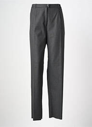 Pantalon droit stretch taille normale gris KARTING femme