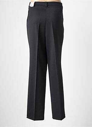 Pantalon droit tissage crêpe taille normale noir GERKE MY PANTS femme