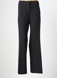 Pantalon droit stretch taille normale noir BRANDTEX femme