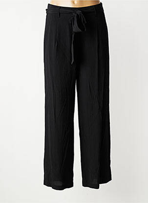 Pantalon large tissage crêpe taille normale noir MOLLY BRACKEN femme