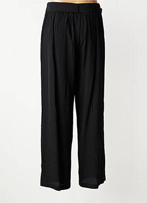 Pantalon large tissage crêpe taille normale noir MOLLY BRACKEN femme