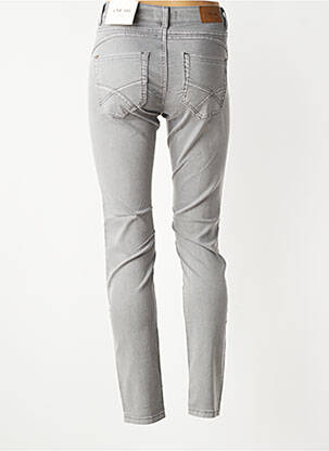Jeans coupe slim stretch taille normale gris CREAM femme