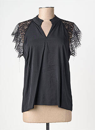 Top manches courtes manches courtes noir CREAM femme