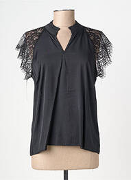 Top manches courtes manches courtes noir CREAM femme