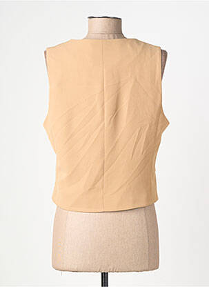 Gilet sans manche doublure beige CREAM femme