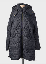 Doudoune manches longues a capuche noir CREAM femme