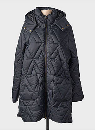 Doudoune manches longues a capuche noir CREAM femme