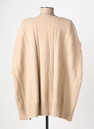 Gilet manches courtes col v beige CREAM femme