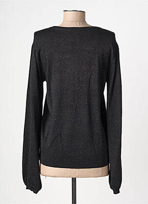 Gilet manches longues stretch noir CREAM femme