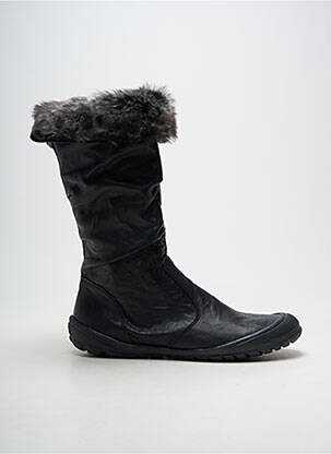 Bottes matière lisse talon plat jusqu'à 3cm noir BELLAMY femme