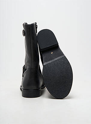 Bottines/boots matière lisse talon plat jusqu'à 3cm noir BELLAMY femme
