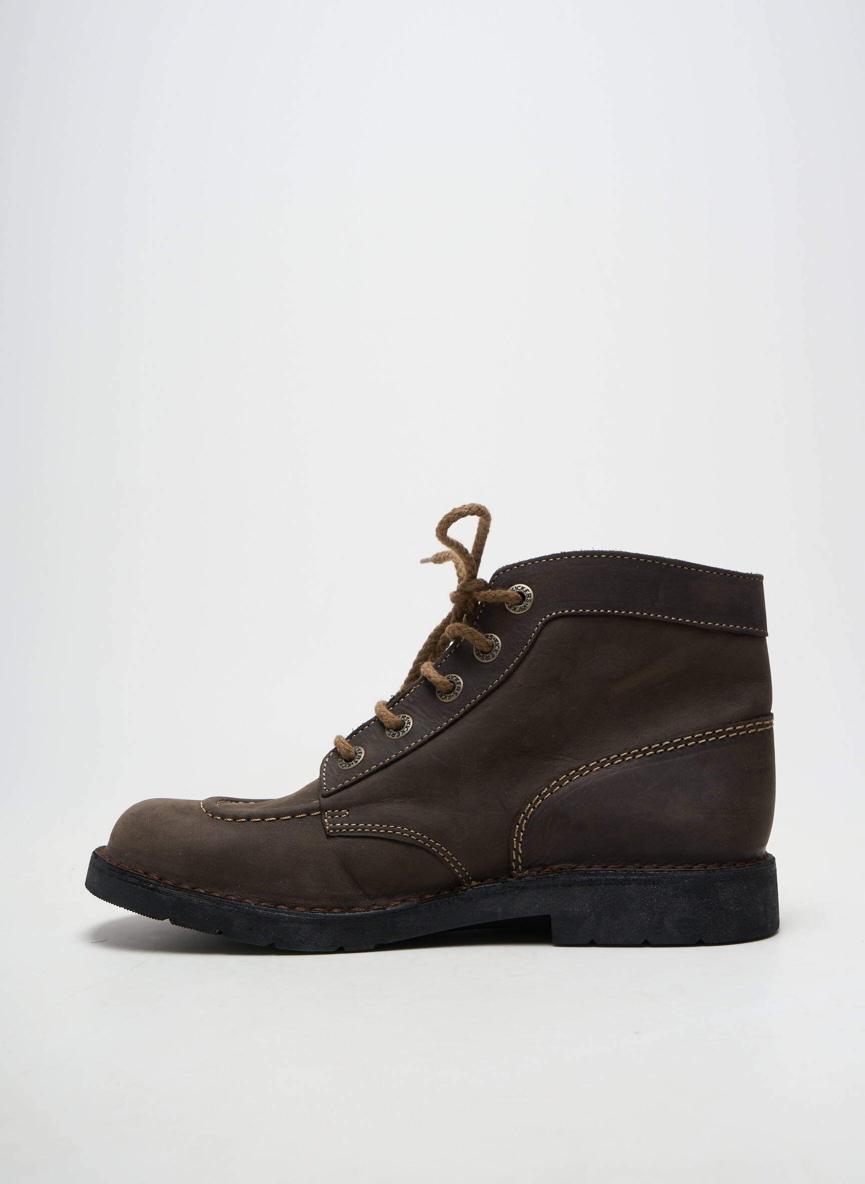 Bottines/boots talon bas talon plat jusqu'à 3cm marron KICKERS femme