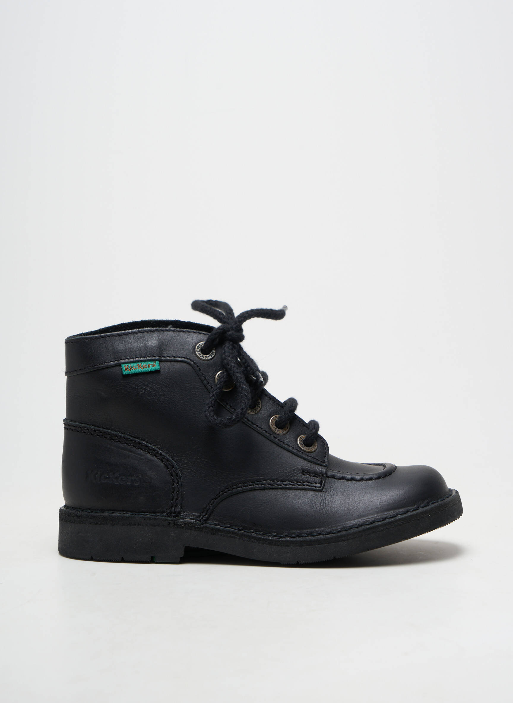 Bottines/boots talon bas talon plat jusqu'à 3cm noir KICKERS femme