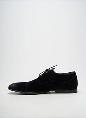 Derbies bout rond talon bas noir PRATIK homme