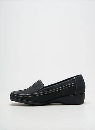 Chaussures bâteau talon plat jusqu'à 3cm noir MARCO femme