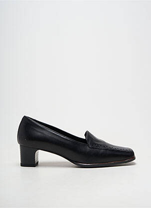Escarpins matière lisse talon de 4 à 6cm noir MARCO femme