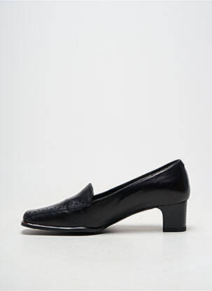 Escarpins matière lisse talon de 4 à 6cm noir MARCO femme