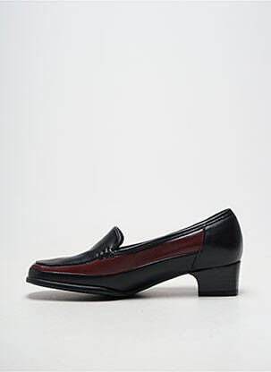 Mocassins matière lisse talon plat jusqu'à 3cm noir MARCO femme
