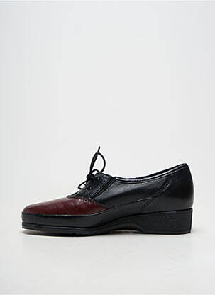 Derbies matière lisse talon plat jusqu'à 3cm noir MARCO femme