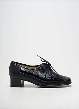 Derbies matière lisse talon de 4 à 6cm noir MARCO femme
