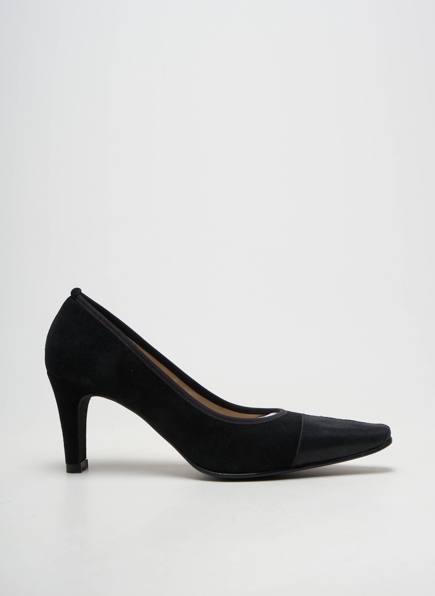 Escarpins bout pointu talon de 7 à 9cm noir BRENDA ZARO femme