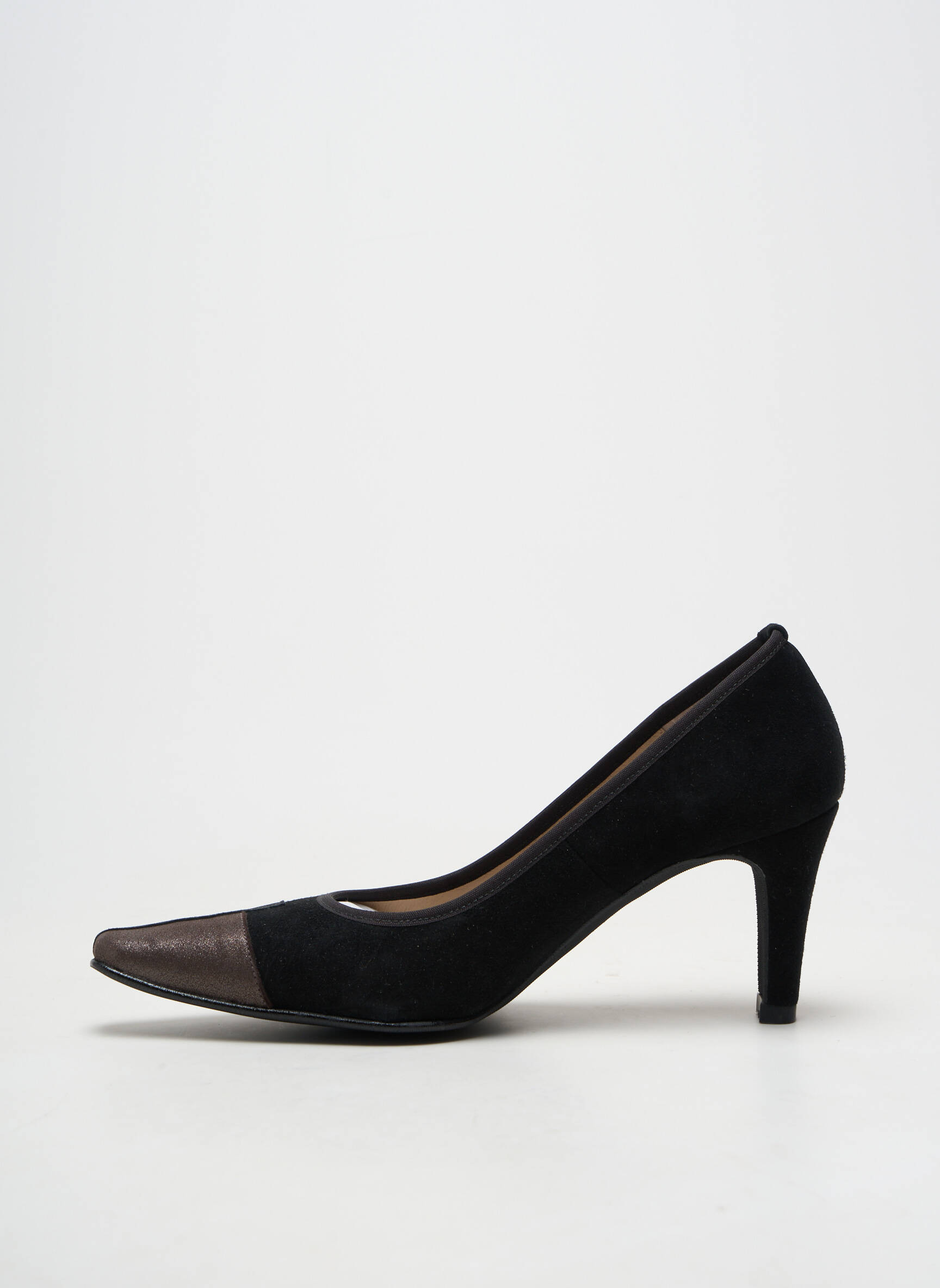 Escarpins bout pointu talon de 7 à 9cm noir BRENDA ZARO femme