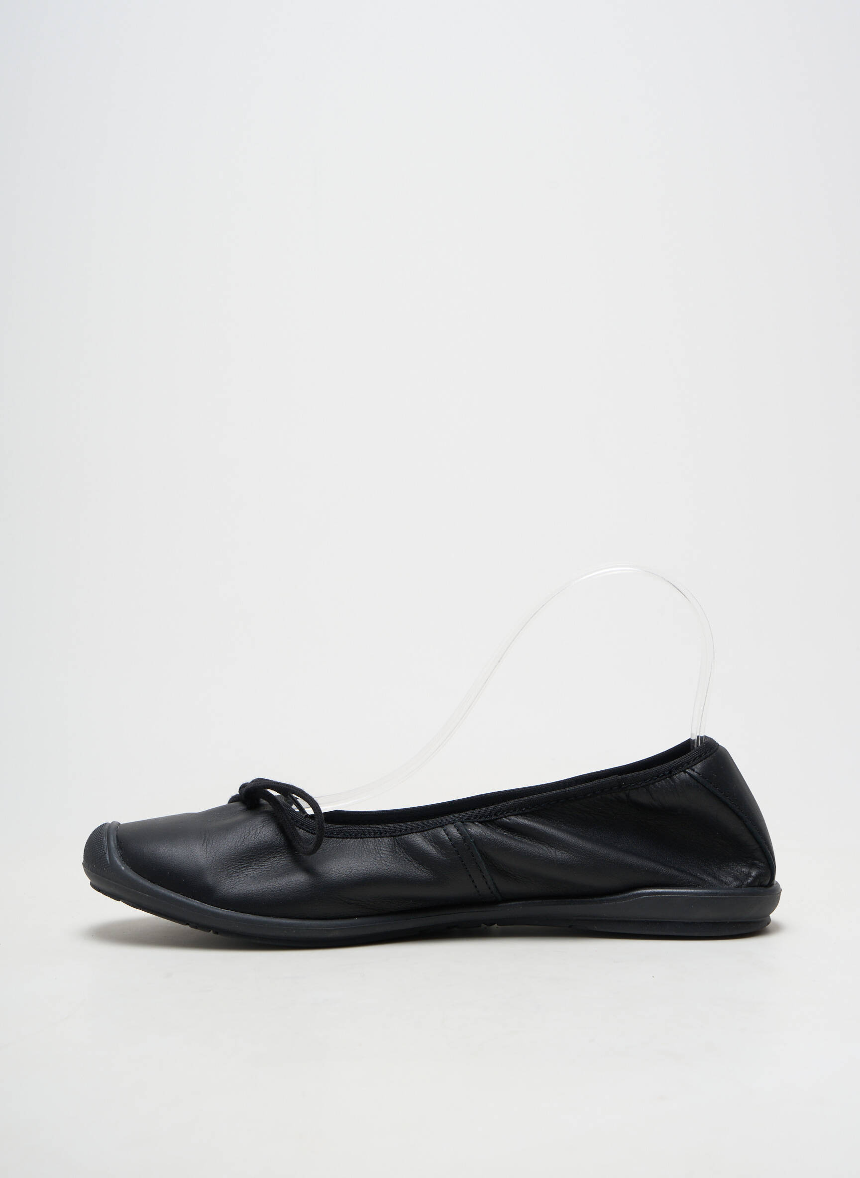 Ballerines matière lisse talon plat jusqu'à 3cm noir BELLAMY femme