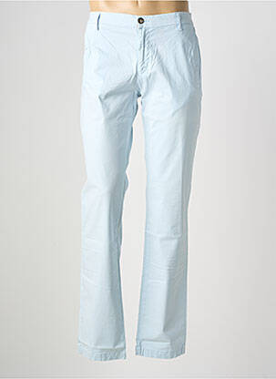 Pantalon chino stretch taille normale bleu EUROPANN homme