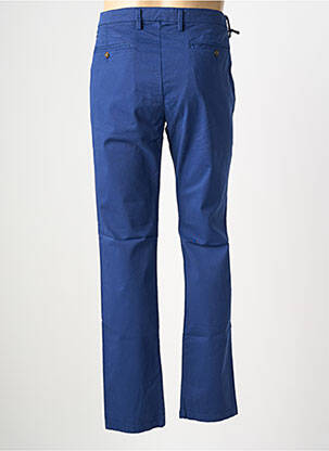 Pantalon chino poches taille normale bleu EUROPANN homme