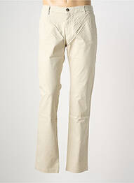 Pantalon chino stretch taille normale beige EUROPANN homme