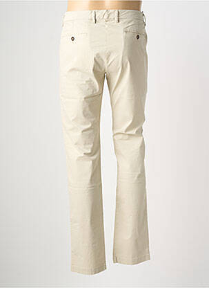 Pantalon chino stretch taille normale beige EUROPANN homme