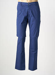 Pantalon chino stretch taille normale bleu EUROPANN homme
