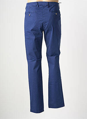Pantalon chino stretch taille normale bleu EUROPANN homme
