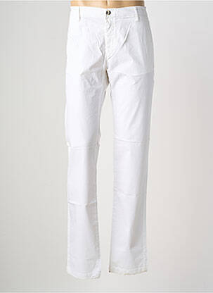 Pantalon chino stretch taille normale blanc EUROPANN homme